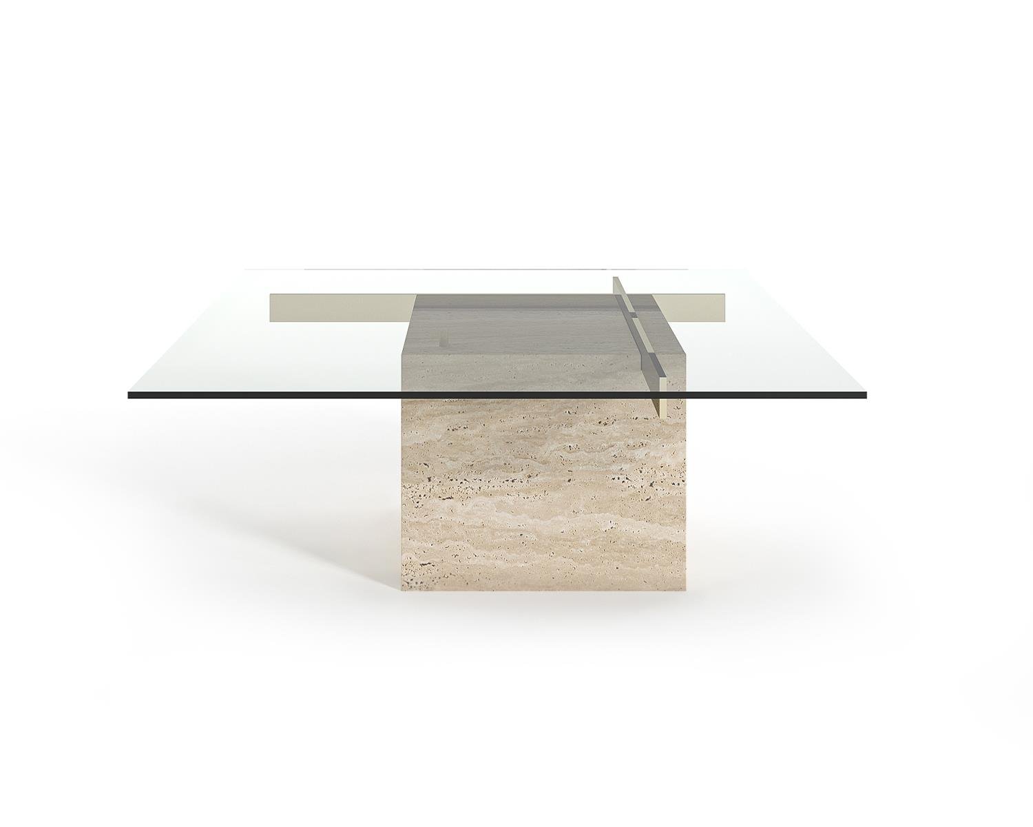 Travertine Coffee Table